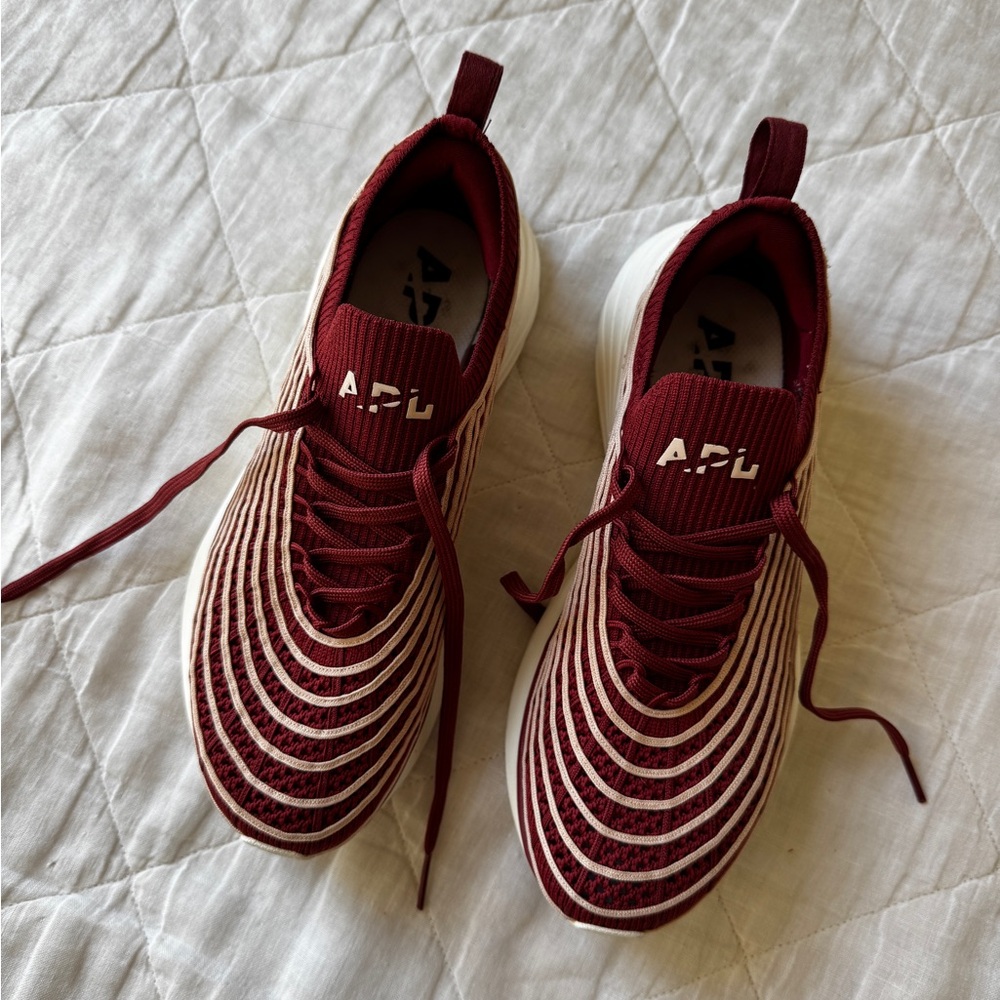 APL Women’s TechLoom Zipline Sneakers Maroon